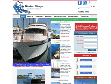 Tablet Screenshot of blueheronyacht.com